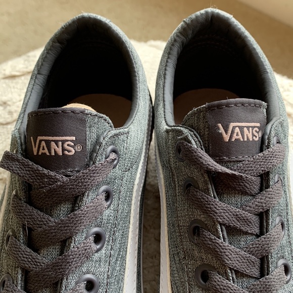 Vans Old Skool Grey & Light Pink Skate Shoes women’s size 10 - Picture 6 of 14